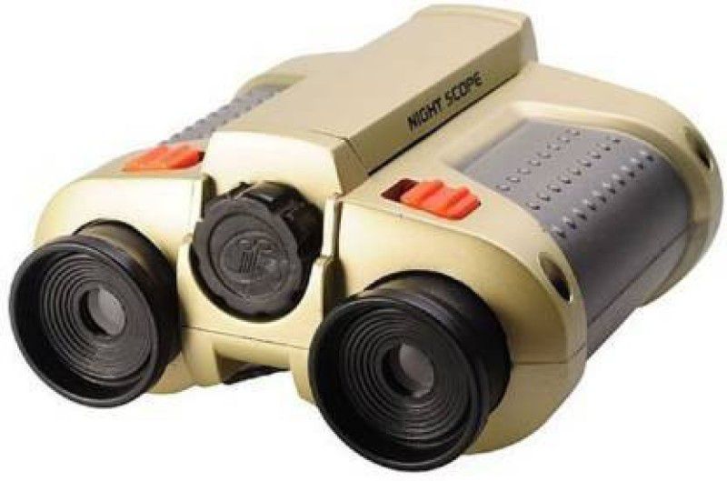 DsentSports Night Scope Toy Binocular with Pop-Up Light for kids Fun, Gold Binoculars (30 mm , Gold) Binoculars  (4 mm , Multicolor)