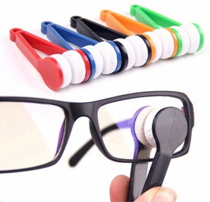 VVG TRADERS Mini Glasses Sunglasses Eyeglass Lens Cleaner  (NA ml, 1 INCH inch, Pack of 5)