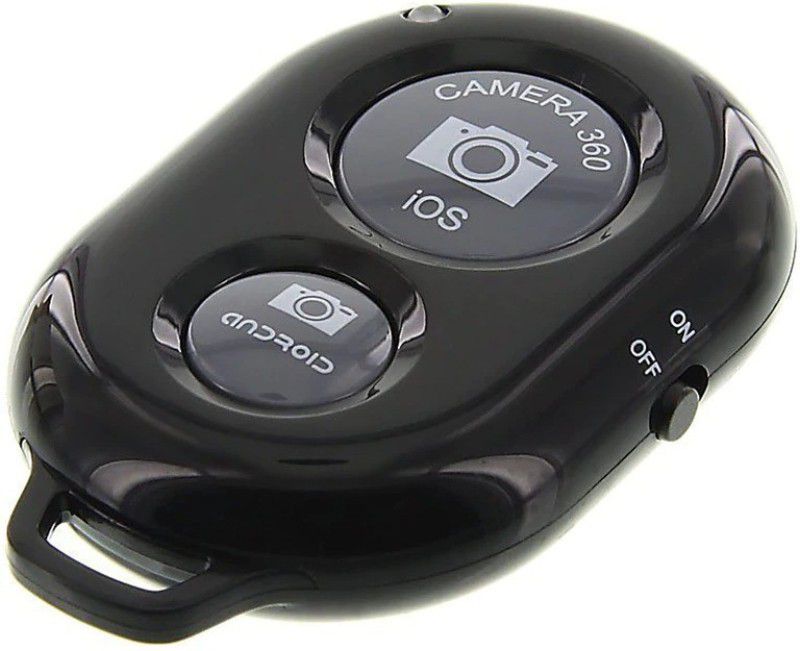 eDUST Universal Bluetooth Remote for Mobile Phone And Camera Camera Remote Control  (Black)