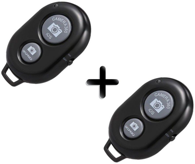 Zohlo Bluetooth shutter remote control - self-timer Camera Remote Control  (Black)