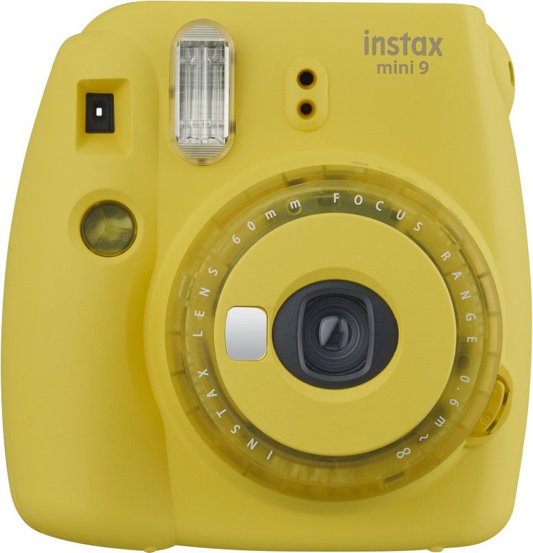 FUJIFILM Instax Mini 9 Instant Camera  (Yellow)