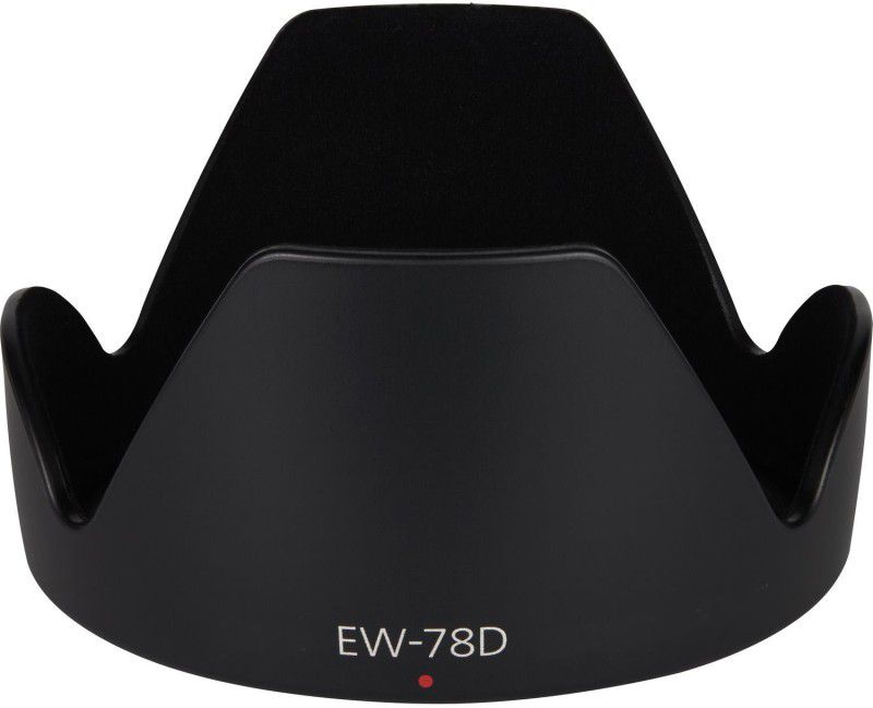 Axcess EW-78D For CANN Eos Camera Lens Hood  (72 mm, Black)