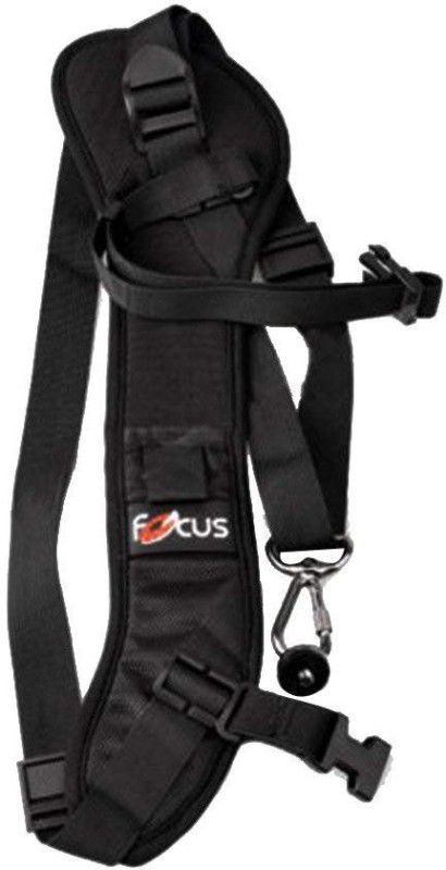 Axcess Focus F-1 Anti-Slip Quick Rapid Shoulder Sling Belt Neck Strap For Camera Slr Dslr Strap  (Black)