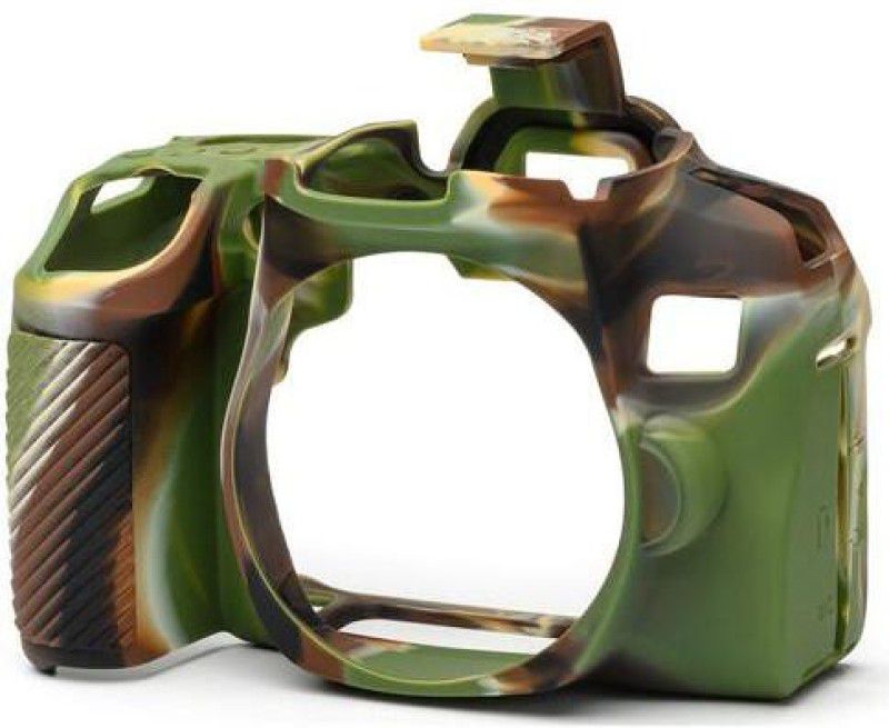 Amabu D850 camera cover for Ni-kon D850 camera silicone protective case cover Camera Bag  (Green)