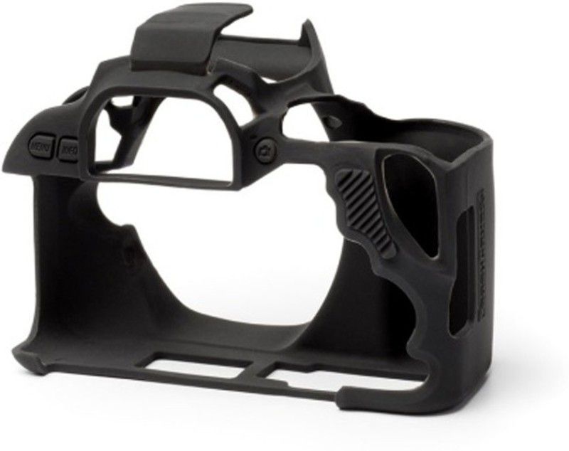 IJJA Camera Silicone Protective Camera Case Cover Compatible with 200D (Black) Camera Bag  (Black)