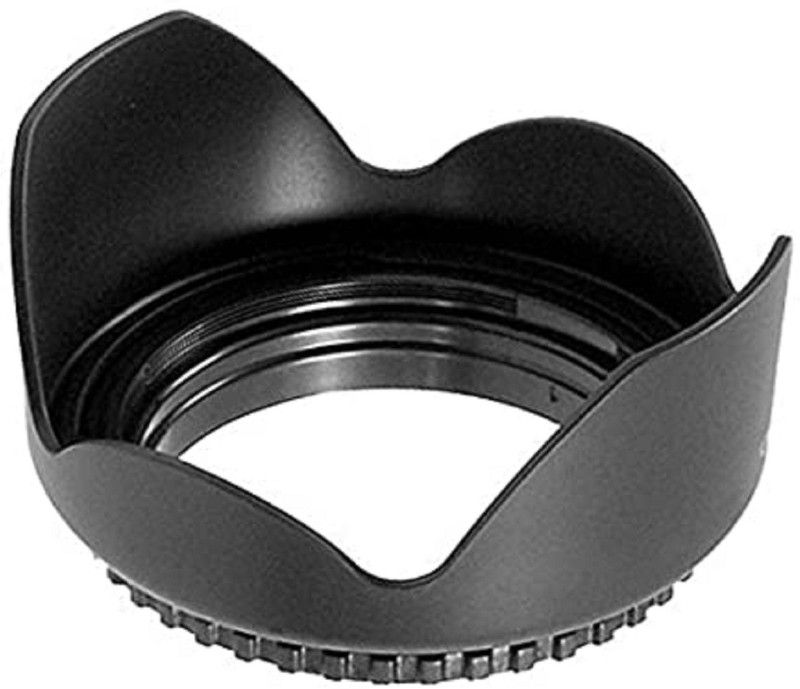 Hanumex Lens Hood Lens Hood  (58 mm, Black)