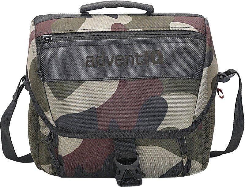 AdventIQ Water Resistant Lightweight DSLR/SLR Camera Bag-Army Print Camera Bag  (Army Print)