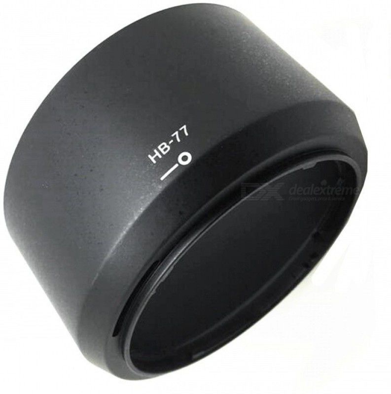 BOLTOVE Lens Hood for Nikon Lens Hood  (58 mm, Black)
