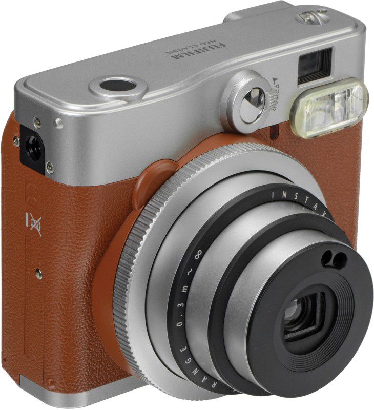 FUJIFILM Instax Mini 90 Instant Camera  (Brown)