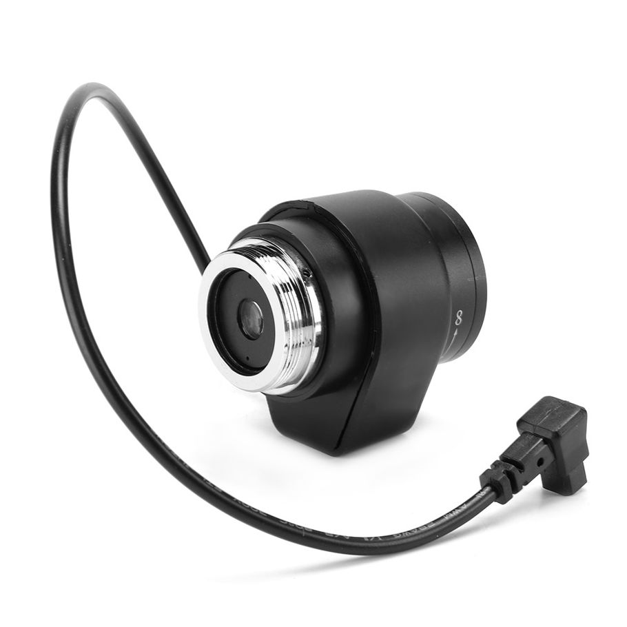 1MP HD CCTV Camcorder Lens Auto Camera CS Mount Replacement 3.5-8mm Black