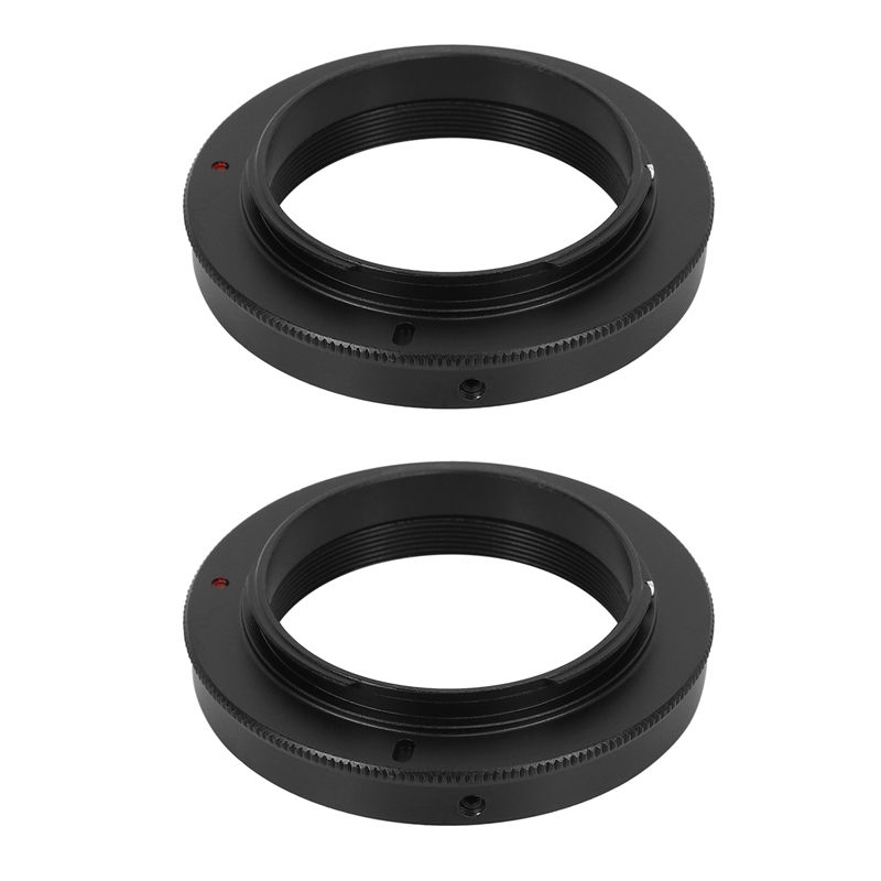 2X Adapter for T2 Lens to Nikon F Mount Camera Body D50 D70 D80 D90 D600 D5100 D3 D300S D7000 Black