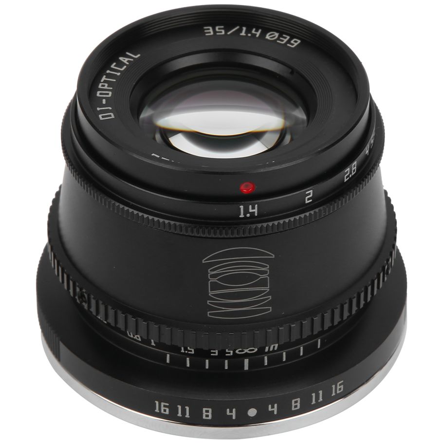 TTArtisan 35MM F1.4 Manual Prime Lens for Canon M3/M5/M6/M100 EOS M Mount Camera