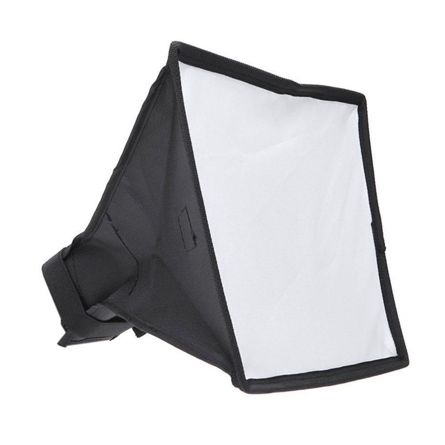 Diffuser Softbox 20 x 30cm Universal Foldable Flash Light Diffuser Softbox-Black & white