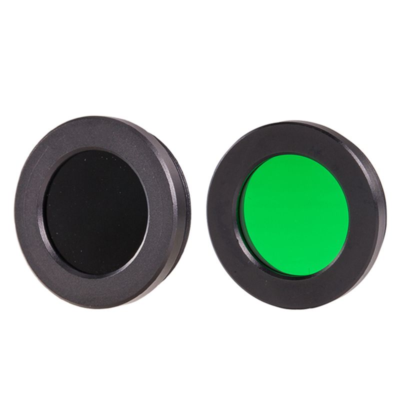 2Pcs/Set 1.25 Inch Kit Nebula Filter Moon and Sun Colorful Filters for Telescope Eyepiece Optical Lens