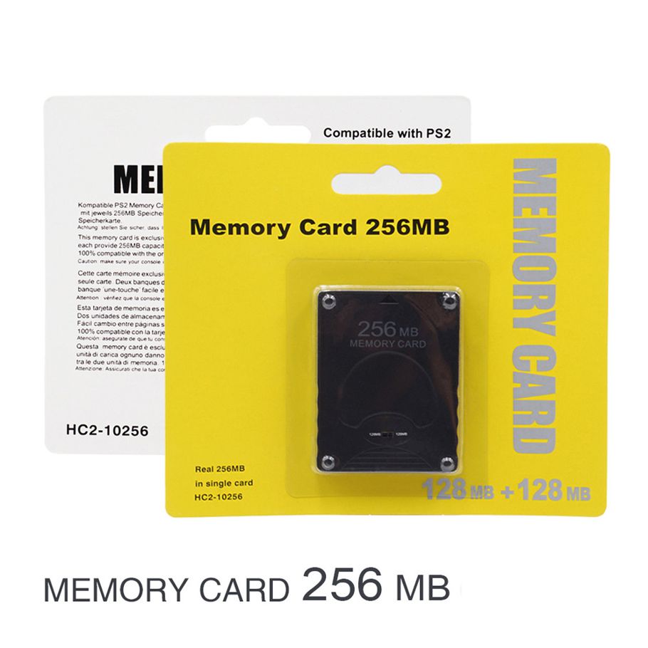 8/16/32/64/128/256MB Megabyte Memory Card for Sony PS2 PlayStation 2 Slim Game Data Console