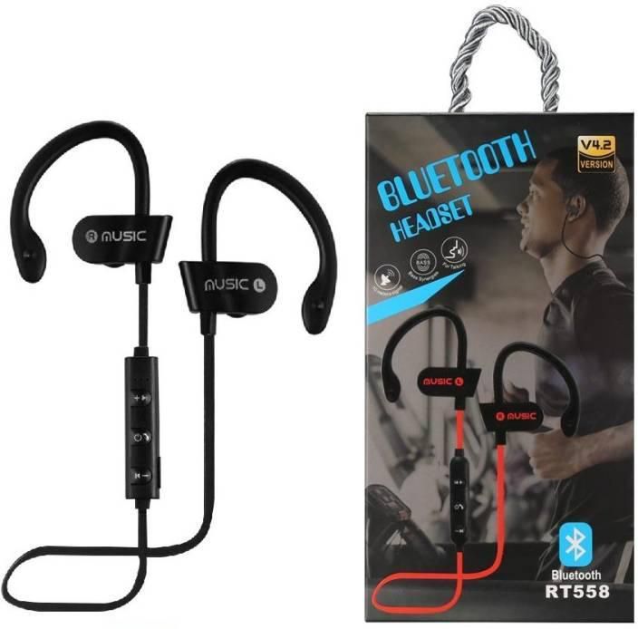 RT558 Sport Bass Bluetooth Headset With Mic For All Phone