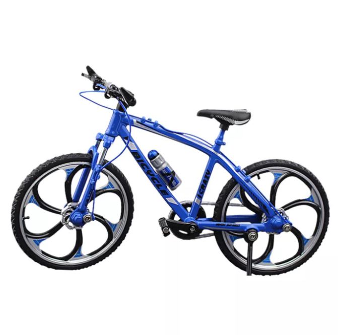 Zinc Alloy Finger Mountain Bike Mini Bicycle Model Cool Boy Toy Decoration Crafts for Home
