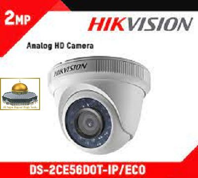 DS-2CE56D0T-IP ECO HIKVISION Turbo HD 1920 ×  1080 resolution IR Dome  Camera, 2 MP