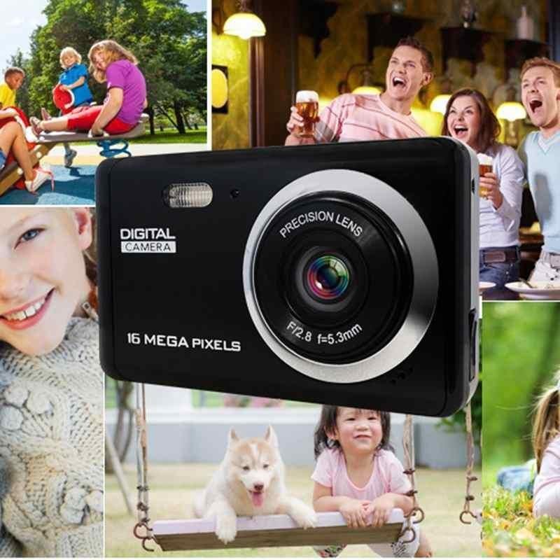 Portable Ultrathin 4x Zoom Digital Camera with Hanging Rope Lightweight