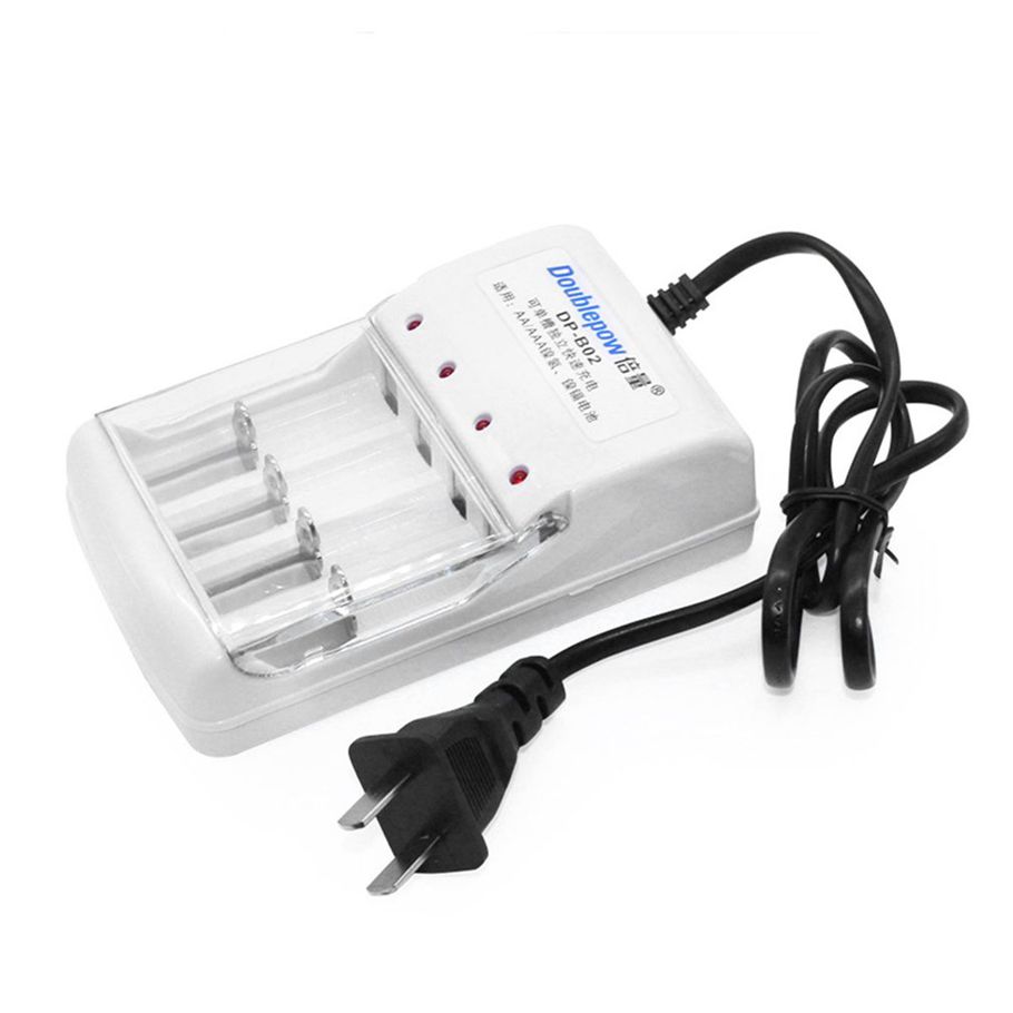 Doublepow DP-B02 4 Slot 1.2V Rechargeable AA AAA Battery Charger
