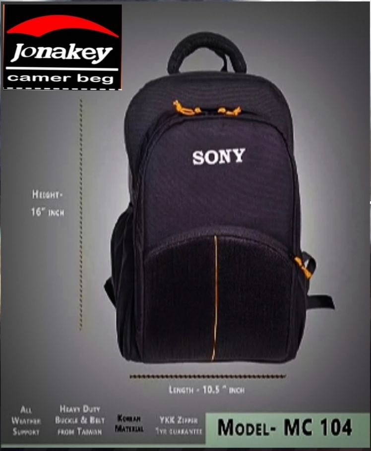 Mc 104 Sony professional Bagpack .JOnakey Camera Bag