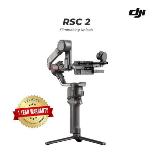 DJI RSC 2 - 3-Axis Gimbal Stabilizer for DSLR and Mirrorless Camera