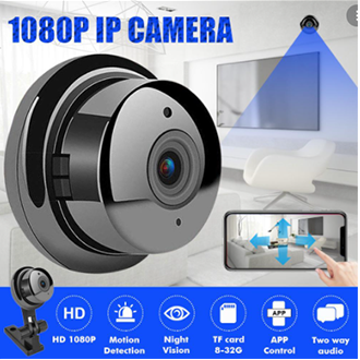 V380 WiFi IP Camera 1080P HD Mini WIFI IP Camera Wireless Home Security Night Vision