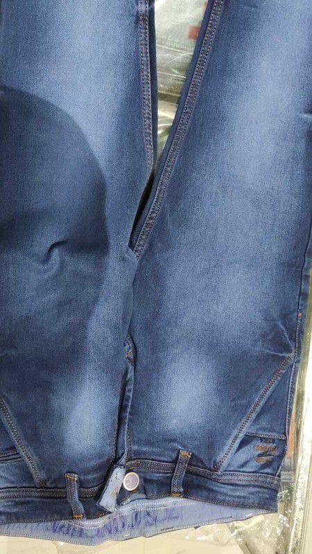 Men Regular Mid Rise Blue Jeans