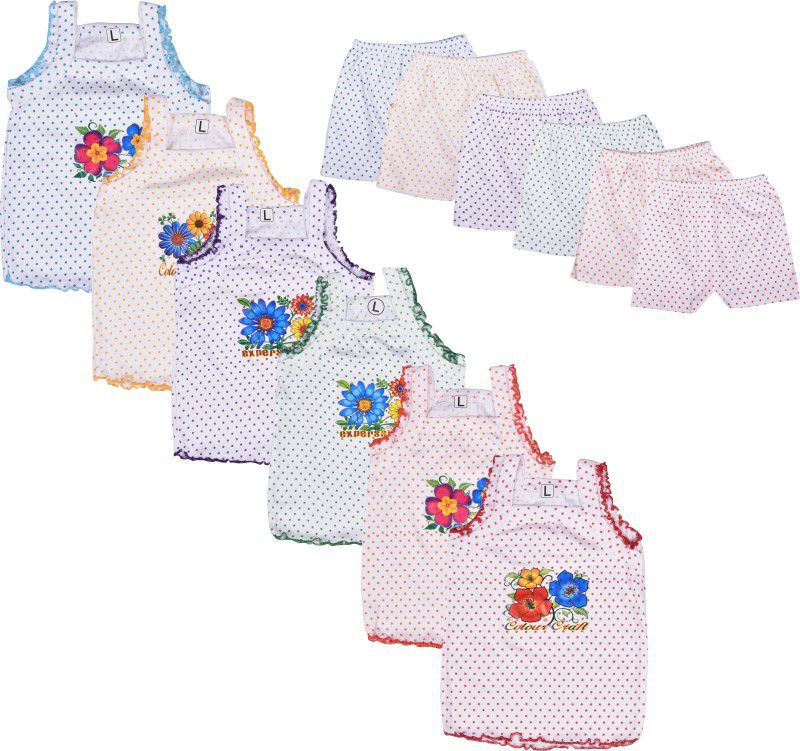 Baby Boys & Baby Girls Casual T-shirt Shorts  (Multicolor)