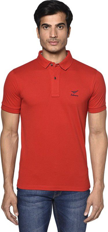 Solid Men Red T-Shirt