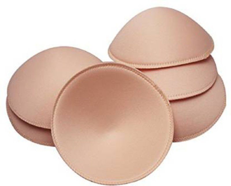 Apraa & Parma Cotton Cup Bra Pads  (Brown Pack of 3)