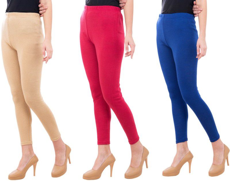 Priya Point Ankle Length Western Wear Legging  (Multicolor, Solid)