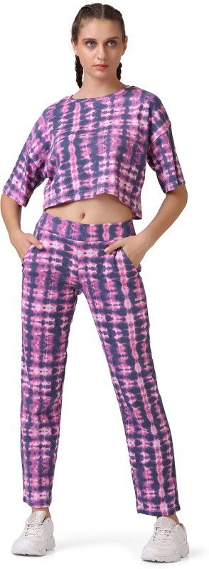 Printed Women Co-ords Track Suit