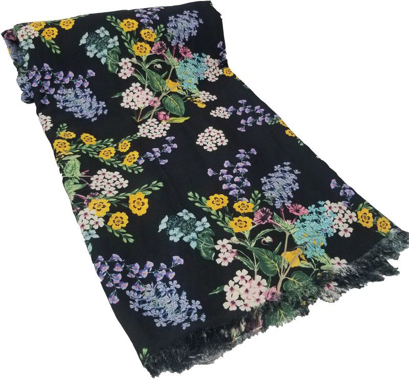 Unstitched Georgette Multi-purpose Fabric Floral Print