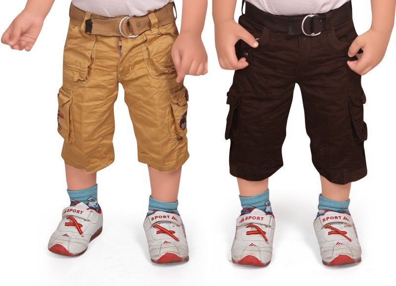 Three Fourth For Boys  (Brown Pack of 2)