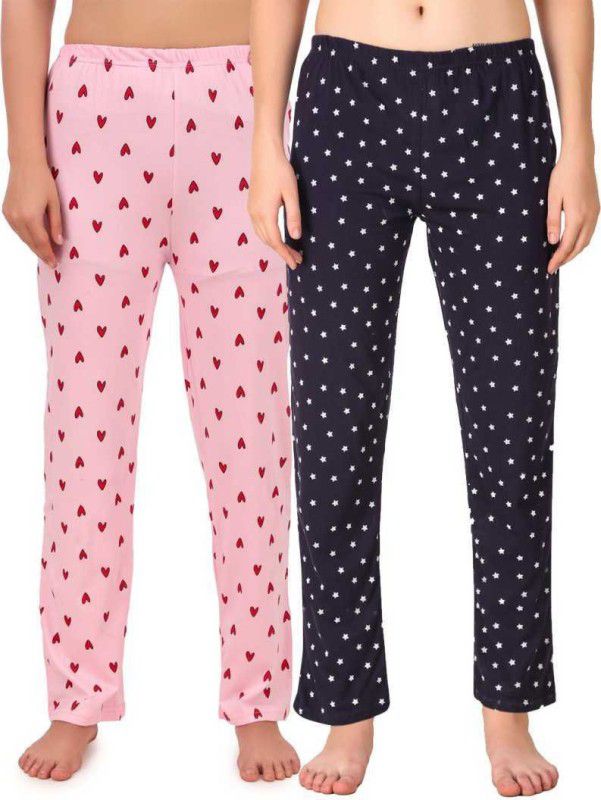Girls Pyjama  (Pack of 2)
