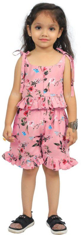 Above Knee Party Dress  (Pink, Half Sleeve)