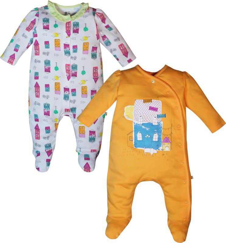 FS mini Klub Baby Boys Multicolor Sleepsuit