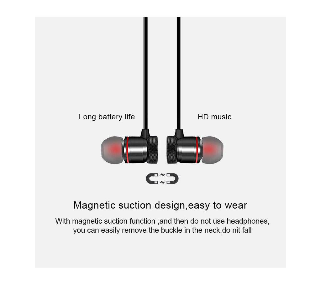 Combo offer Universal Phone Stand+Bluetooth Earphone With Mic