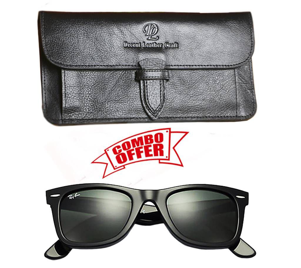 Men's Wallet & Sunglasses Combo Offer 