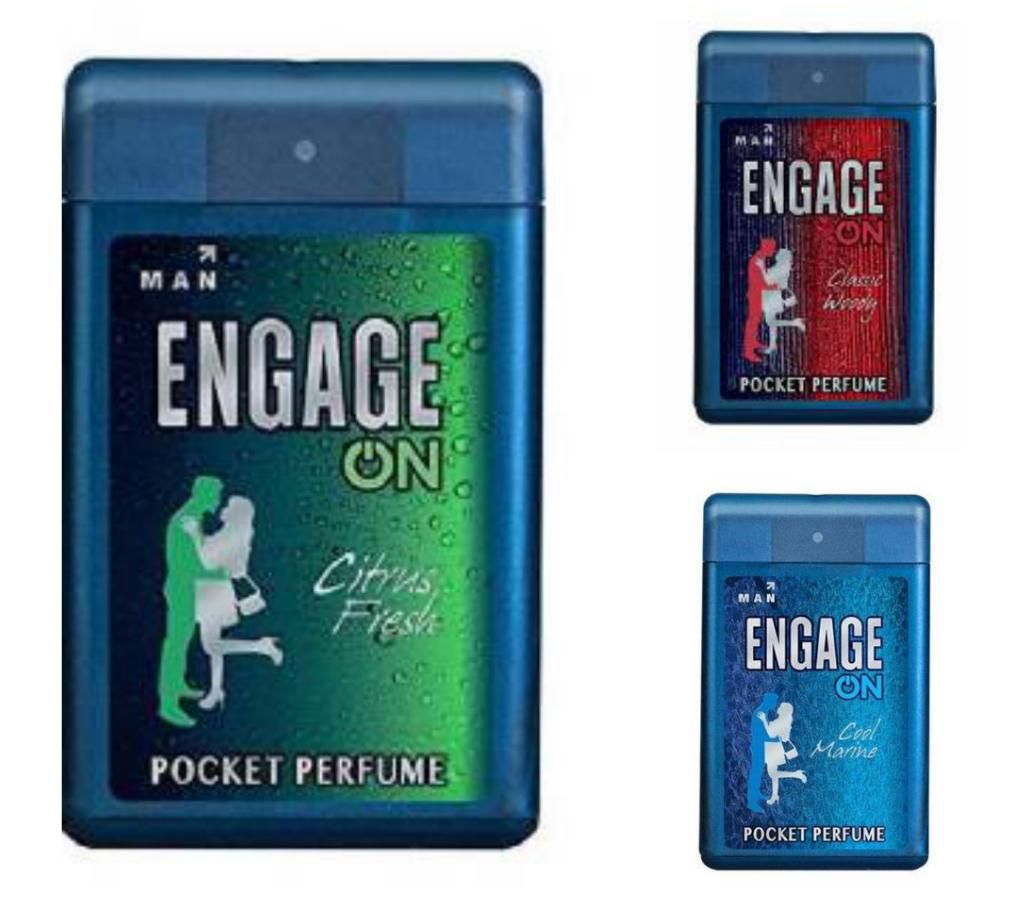 Engage On 3pcs Combo (pocket perfume men) - India