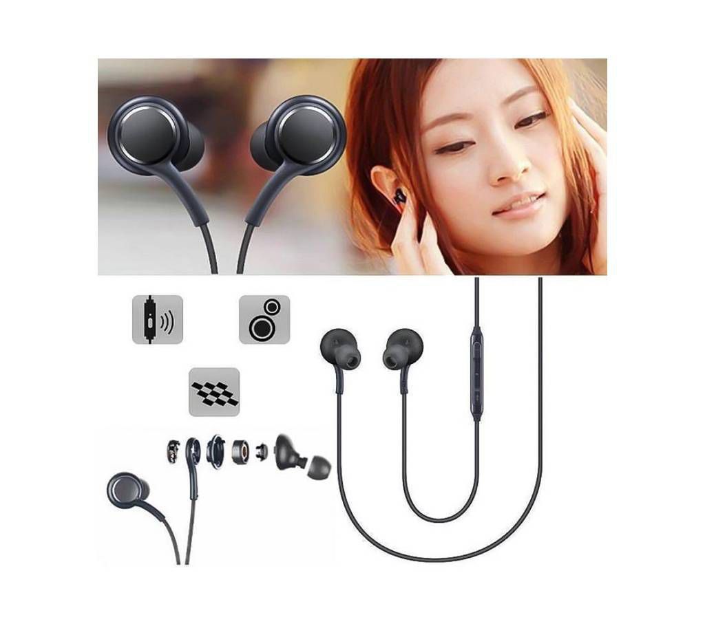 AKG For S8 Headphone + Rotating Mobile Stand + Mi Earphone (Copy) + Zipper Earphone - Combo Offer
