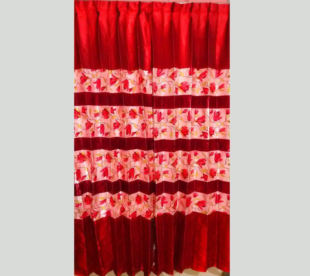 Sartin Print Curtain 4 Color Combo Offer 
