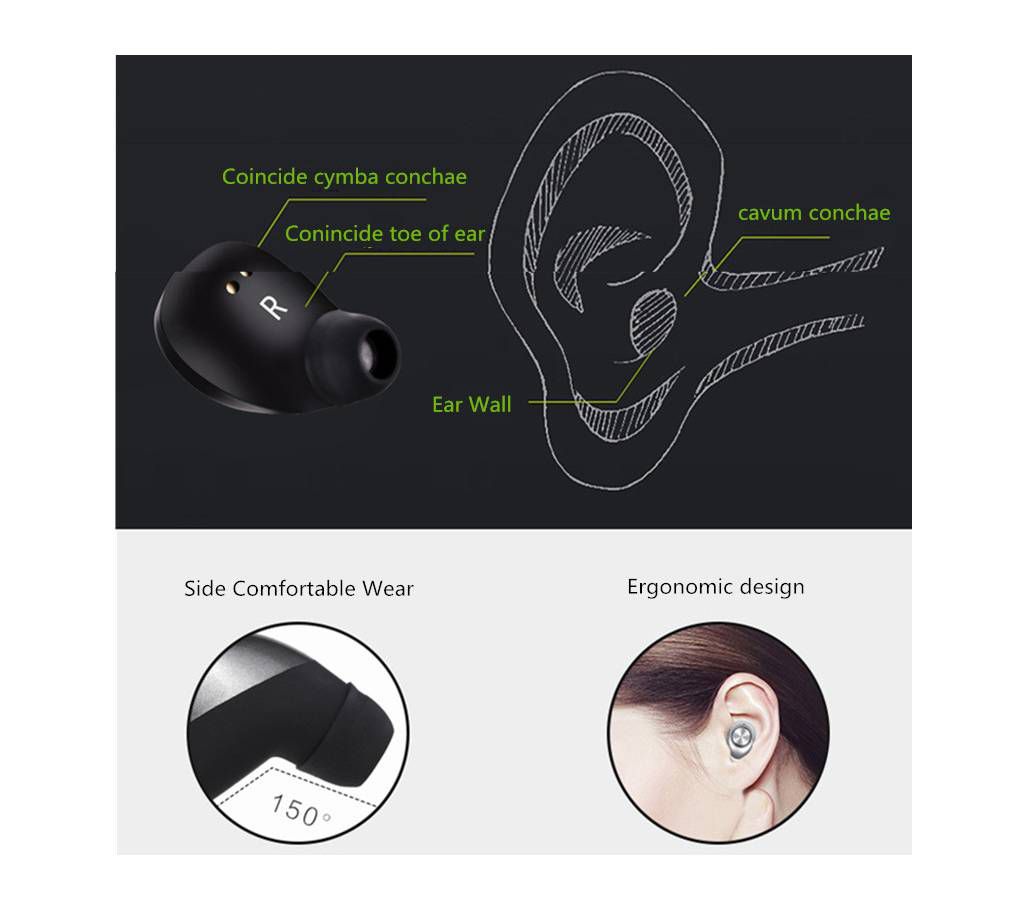 wireless earbuds Bluetooth earphone with charger TWS 10