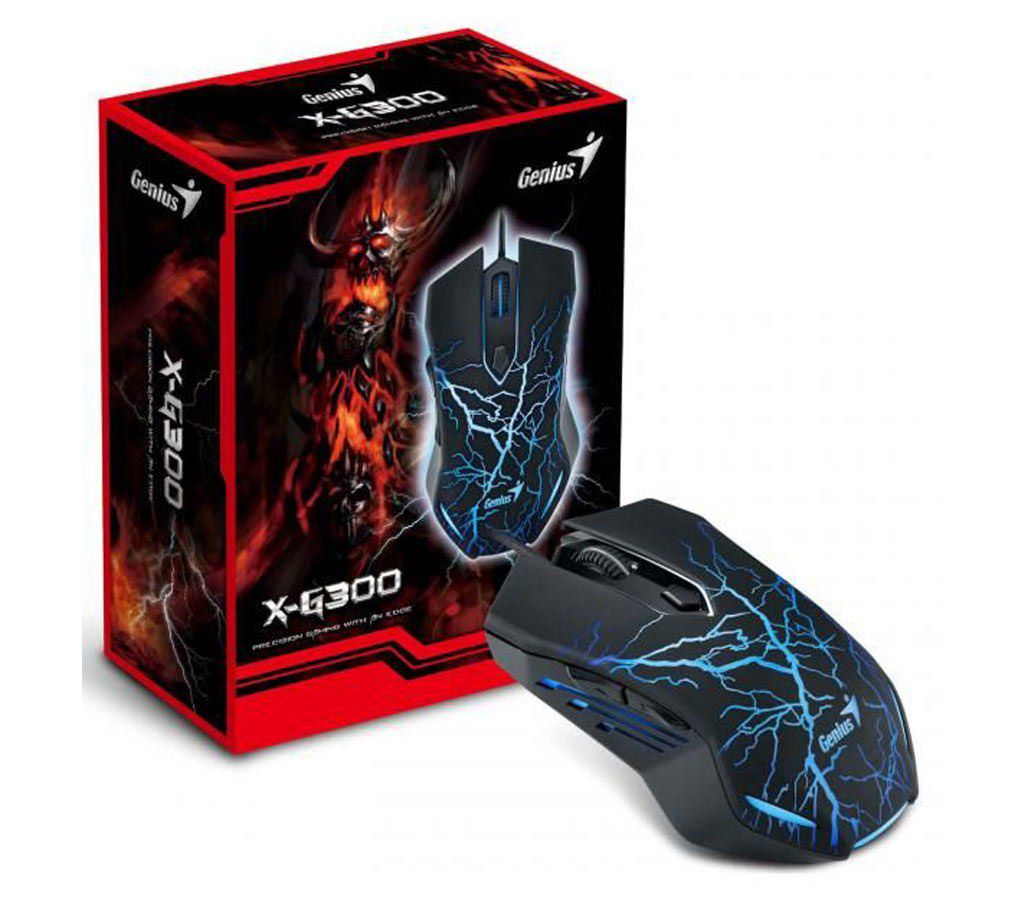 Genius XG300 Six Button Gaming Mouse