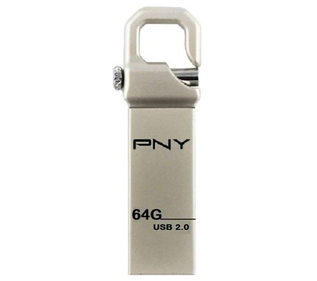 64 GB PNY Steel body Pen drive