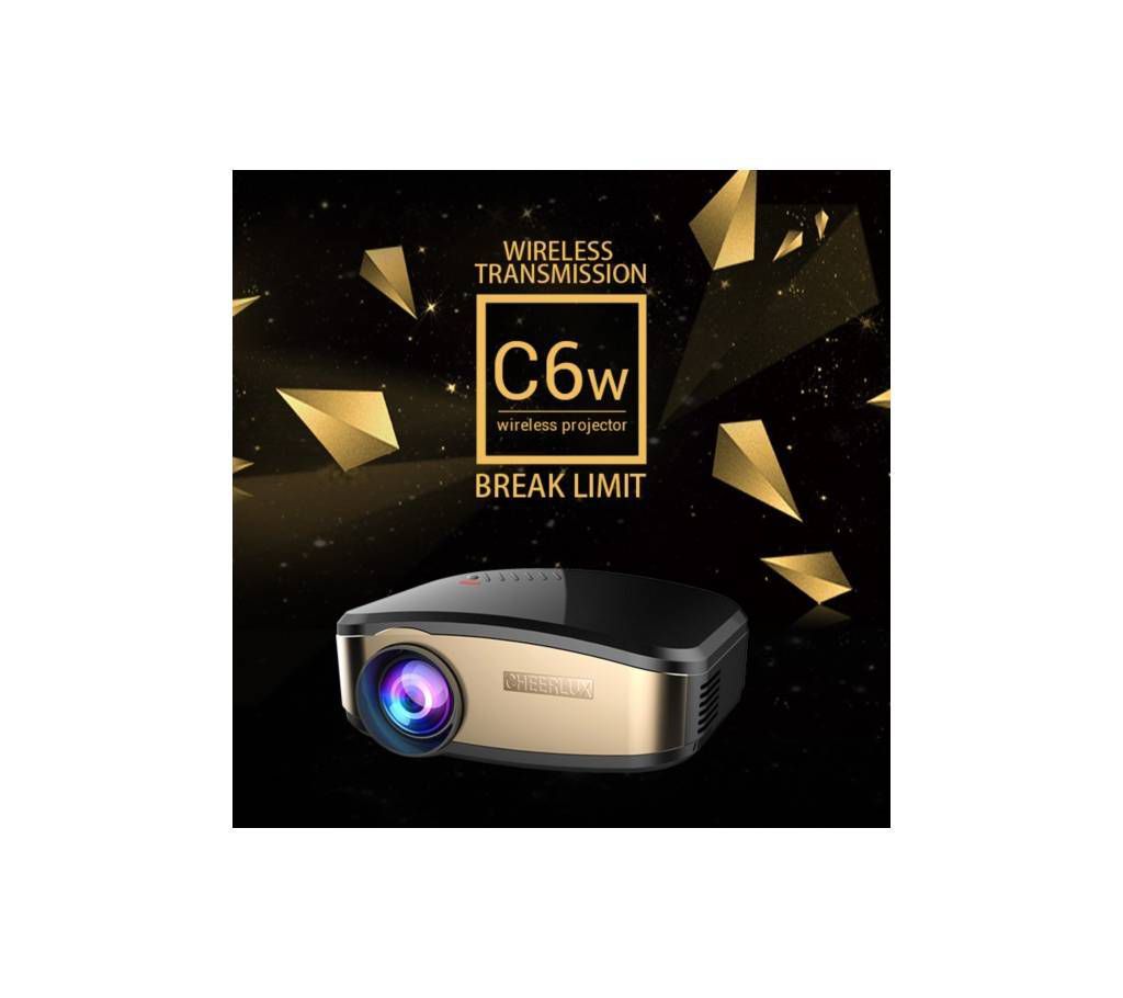 Cheerlux C6 mini projector wifi