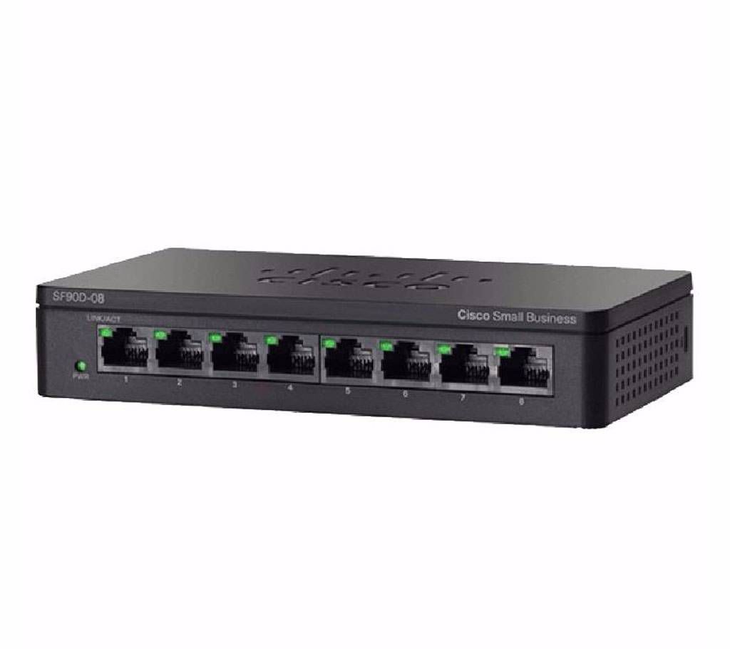 Cisco SF90D-08 8-Port 10/100 Unmanaged Switch