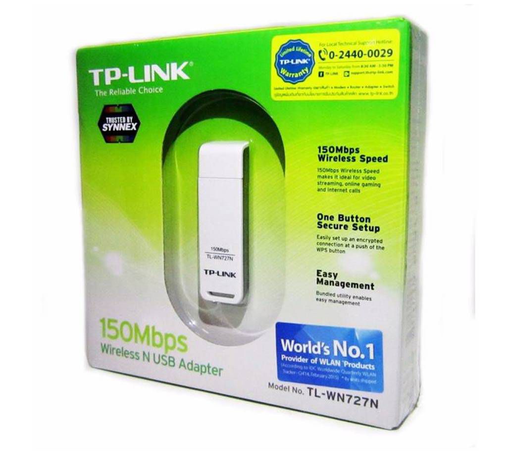 TP-Link TL-WN727N ওয়্যারলেস লাইট N USB অ্যাডাপ্টার