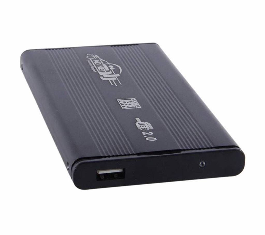 USB 2.0 SATA 2.5 External Hard Drive Case 